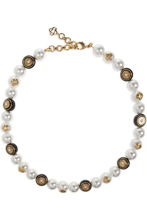Casablanca Collar con detalle de perlas