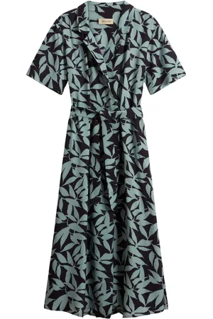 Woolrich Vestido midi estampado