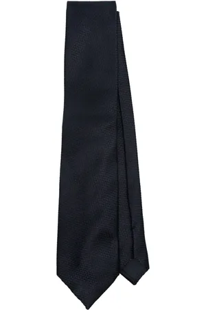 Tom Ford Corbata con motivo en jacquard