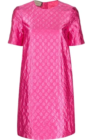 Gucci Vestido tubo con monograma