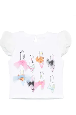 MISS GRANT Camiseta con detalle de lazo