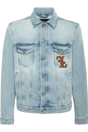 BILLIONAIRE Chaqueta vaquera con aplique del logo