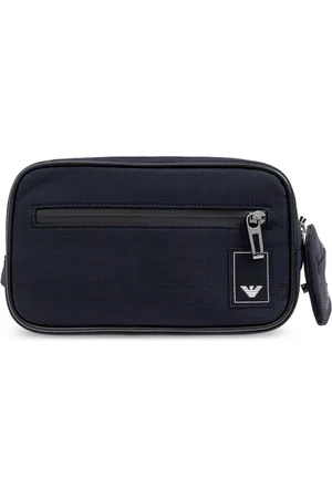 Emporio Armani Bolso messenger con parche del logo