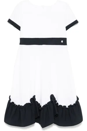 PATACHOU Vestido corto con ribete en contraste
