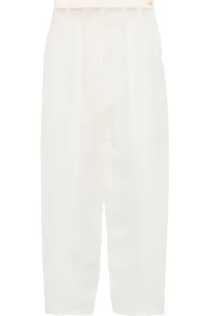 Giorgio Armani Pantalones de organza 1990