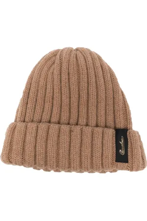 Borsalino Gorro de canalé con parche y logo