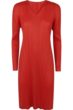 PLEATS PLEASE ISSEY MIYAKE Vestido midi Monthly Colors: February