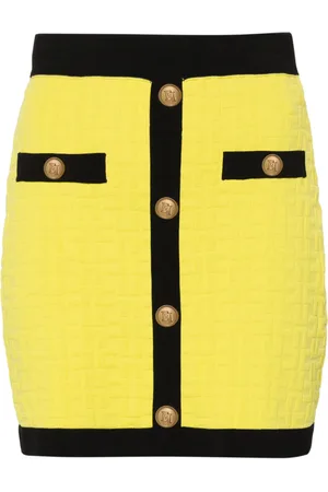 Elisabetta Franchi Minifalda con logo en relieve