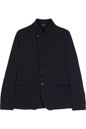 Emporio Armani Chaqueta con motivo en jacquard