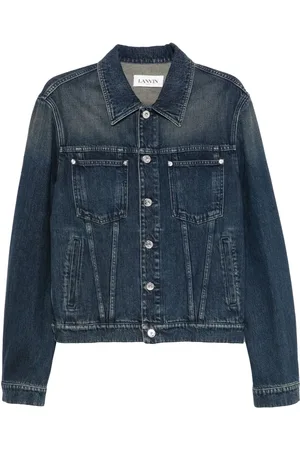 Lanvin Chaqueta con parche del logo