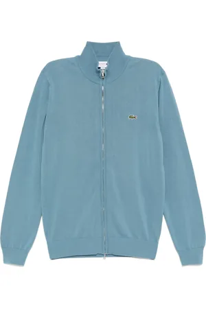 Lacoste Jersey con cuello vuelto y cremallera