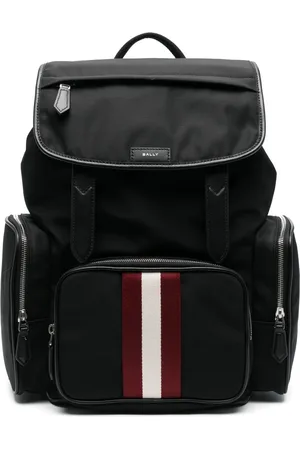 Bally Mochila con detalle de raya