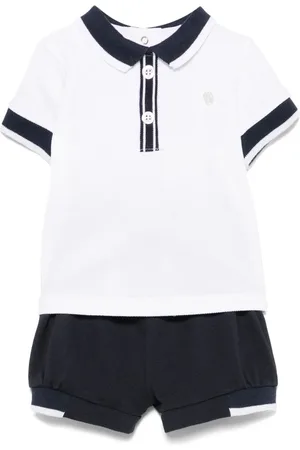 PATACHOU Set de pantalones cortos y polo de algodón