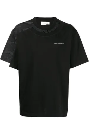 Feng Chen Wang Camiseta con logo estampado