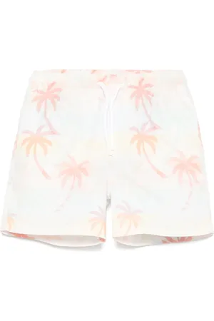 PATACHOU Bañador con palmeras estampadas