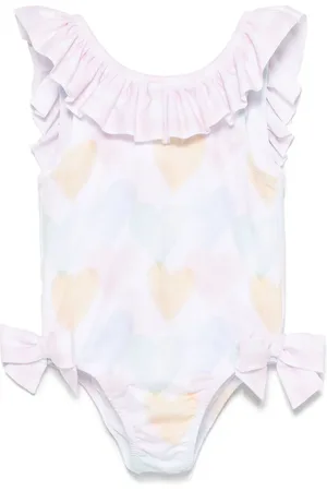 PATACHOU Bañador con corazón estampado