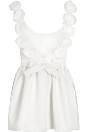 Giambattista Valli Vestido con apliques florales