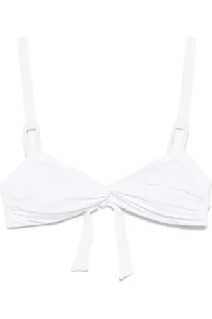 FISICO Top de bikini con diseño triangular
