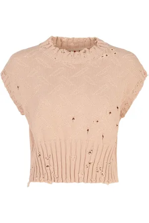 Marni Top corto texturizado