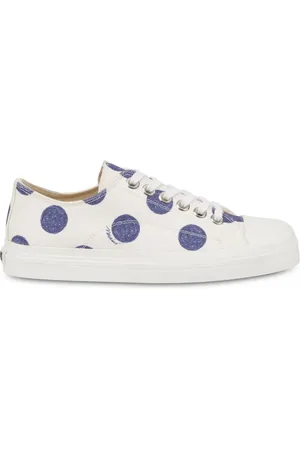Moschino Zapatillas con estampado de lunares