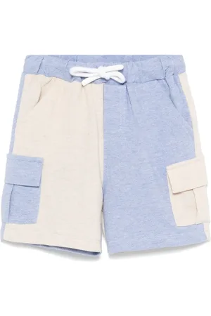 PATACHOU Bermudas tipo cargo con diseño colour block