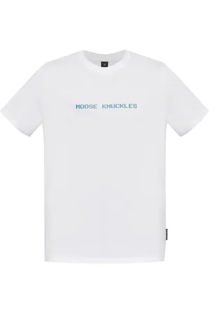 Moose Knuckles Camiseta de algodón