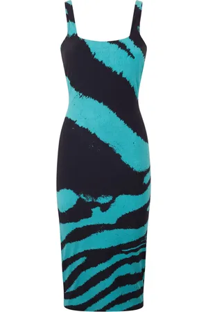 Roberto Cavalli Vestido a rayas
