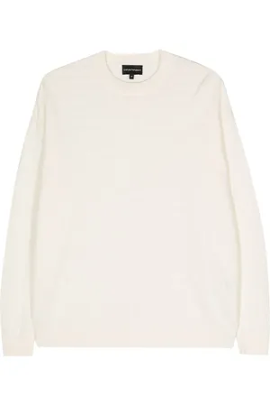 Emporio Armani Jersey con logo en jacquard
