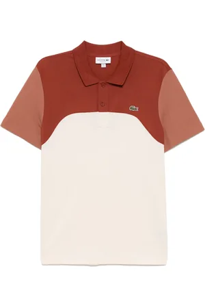 Lacoste Polo con puños en contraste
