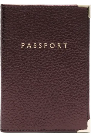ASPINAL OF LONDON Funda para pasaporte de piel