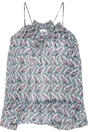 Marant Etoile Blusa Fabino con estampado floral