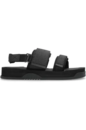 Emporio Armani Sandalias con logo en jacquard