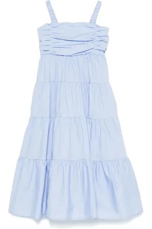 MISS GRANT Vestido midi de popelina