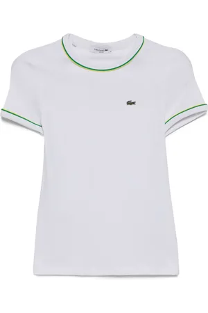 Lacoste Camiseta Accent de tejido jersey