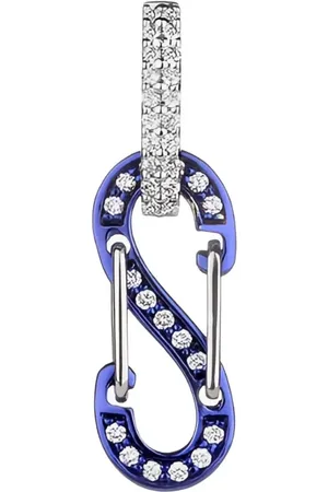 Eera Pendiente Romy en oro blanco de 18 ct con diamantes