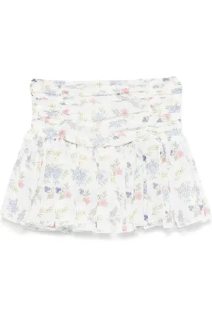MISS GRANT Falda corta con motivo floral