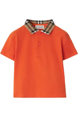 Burberry Polo de manga corta de algodón