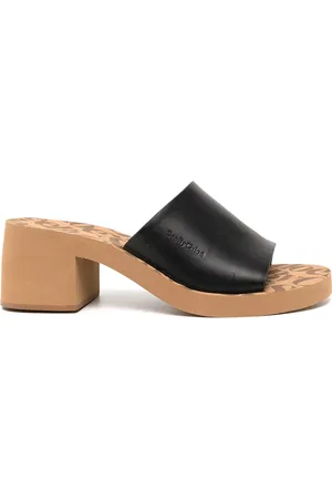 See by Chloé Mules con tacón cuadrado
