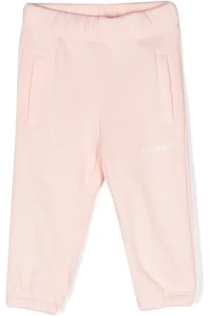 Palm Angels Pantalones de chándal con logo estampado