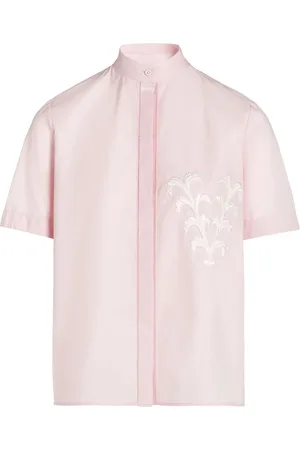 Giambattista Valli Camisa con apliques florales