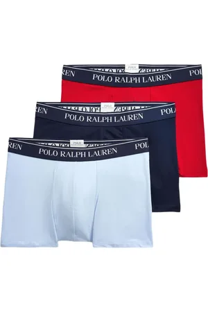 Ralph Lauren Set de tres bóxeres con logo