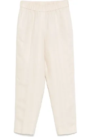 PESERICO SIGN Pantalones con cierre entrelazado