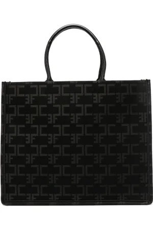 Elisabetta Franchi Bolso shopper con monograma