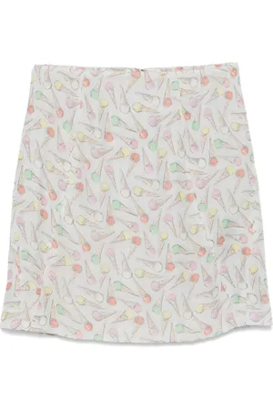 CHANEL Minifalda con helado estampado 2004