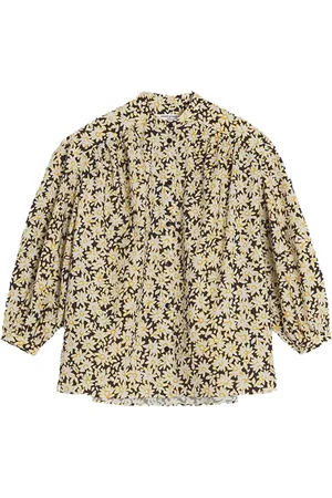 Maison Kitsuné Camisa con estampado floral