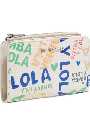 Bimba y Lola Cartera con logo estampado y cremallera