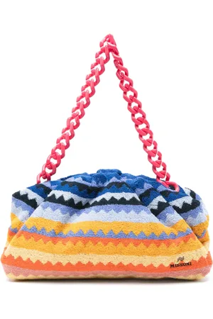 Missoni Bolso de hombro con motivo en zigzag