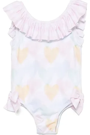 PATACHOU Bañador con corazón estampado