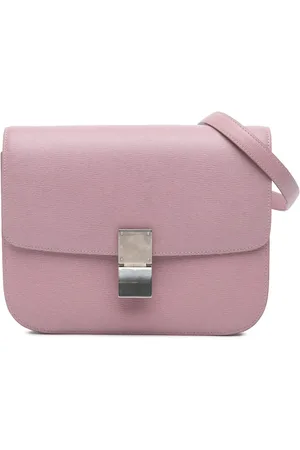Céline Bandolera Classic Box mediana en piel de becerro 2018