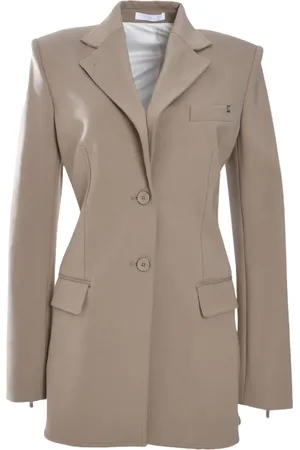 Helmut Lang Blazer con detalle de cremallera